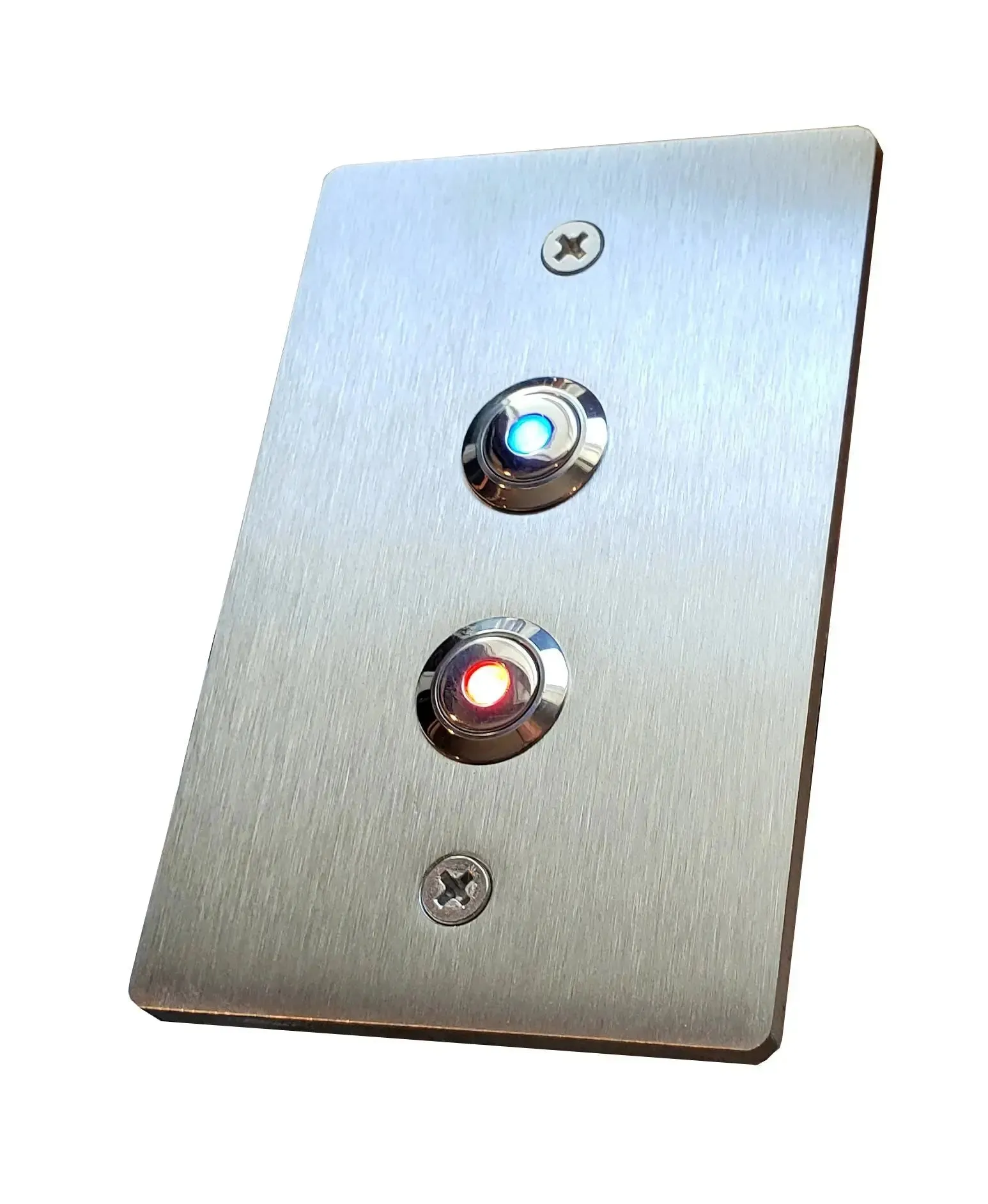 Stainless Steel Gangbox Triple Doorbell