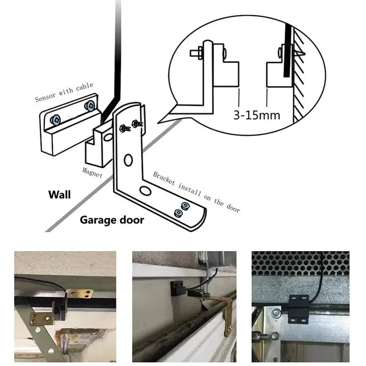 WiFi Smart Garage Door Opener Controller GHomeSmart® GA-1