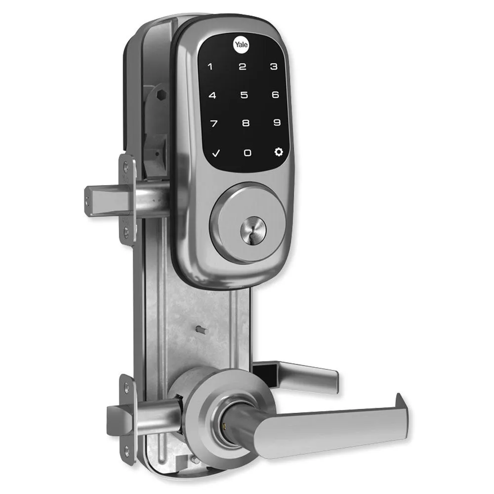 Yale Z-Wave Assure Interconnected Lockset with Touchscreen Deadbolt, Augusta Lever, Left Handed