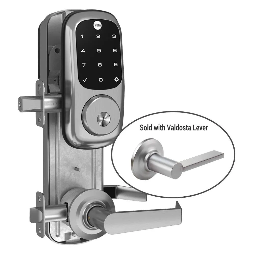 Yale Z-Wave Assure Interconnected Lockset with Touchscreen Deadbolt, Valdosta Lever, Right Handed